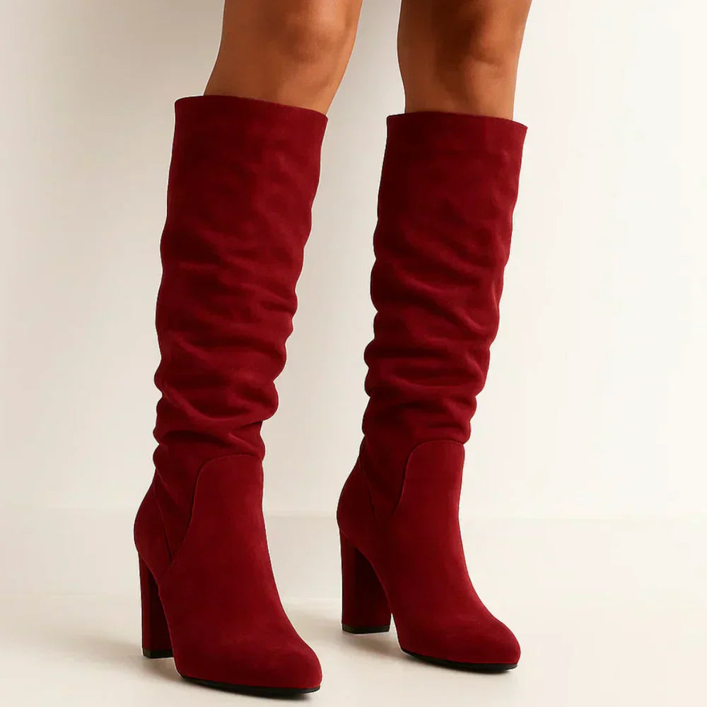 Women's Suede Boots — LANORA