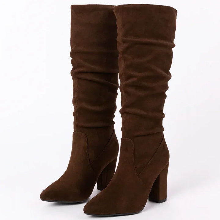 Women's Suede Boots — LANORA