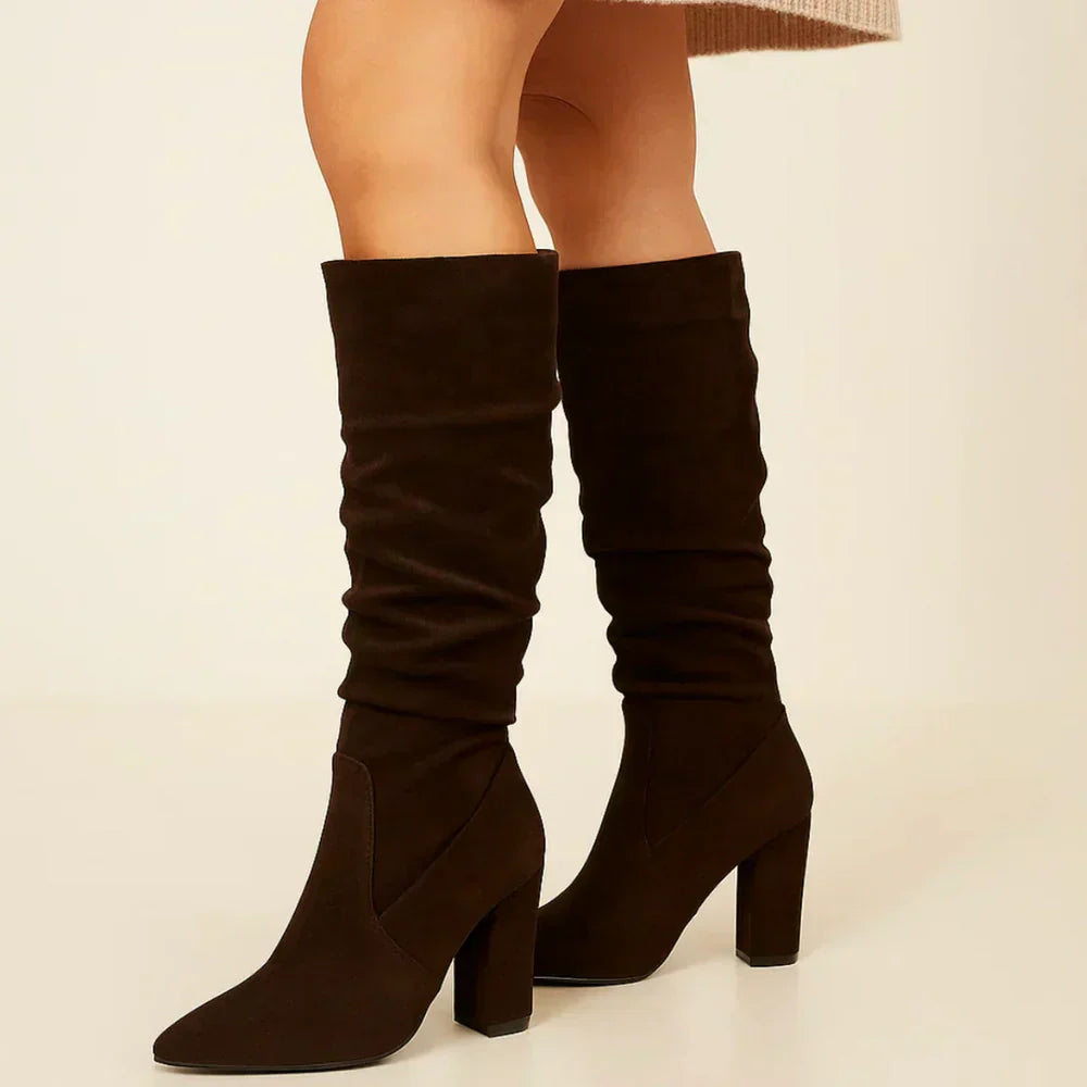 Women's Suede Boots — LANORA