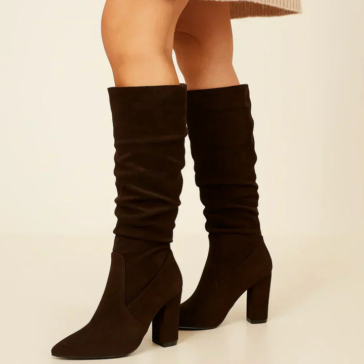 Women's Suede Boots — LANORA
