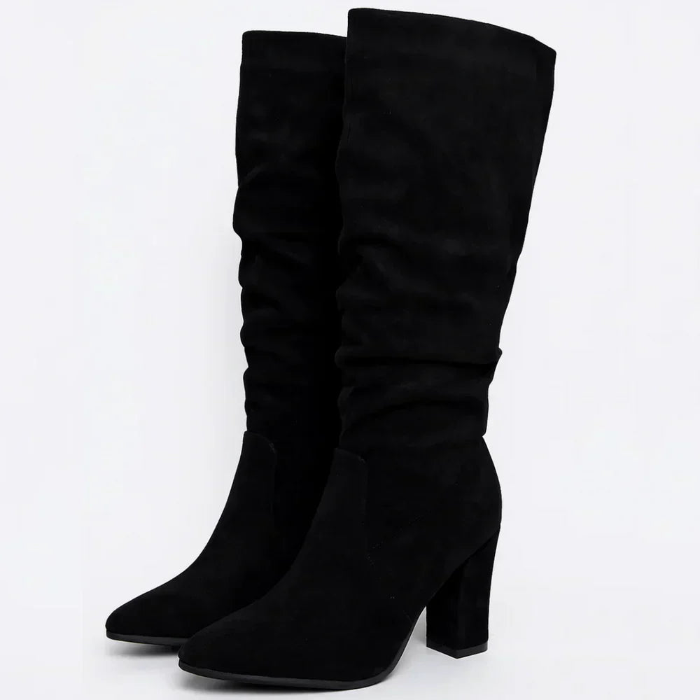 Women's Suede Boots — LANORA
