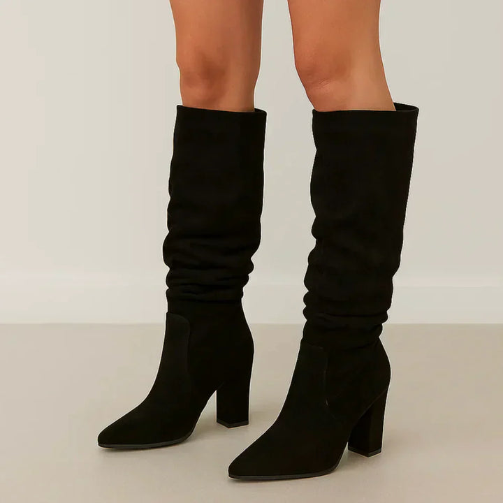 Women's Suede Boots — LANORA