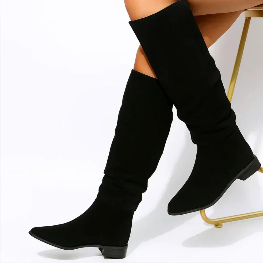 Women's Suede Boots — ROSELIA