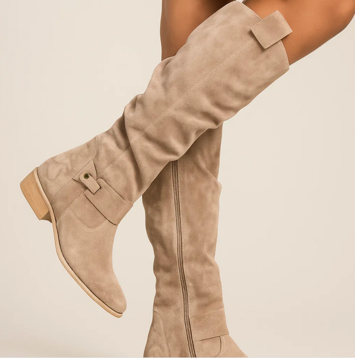 Women's Suede Boots — CORALINE