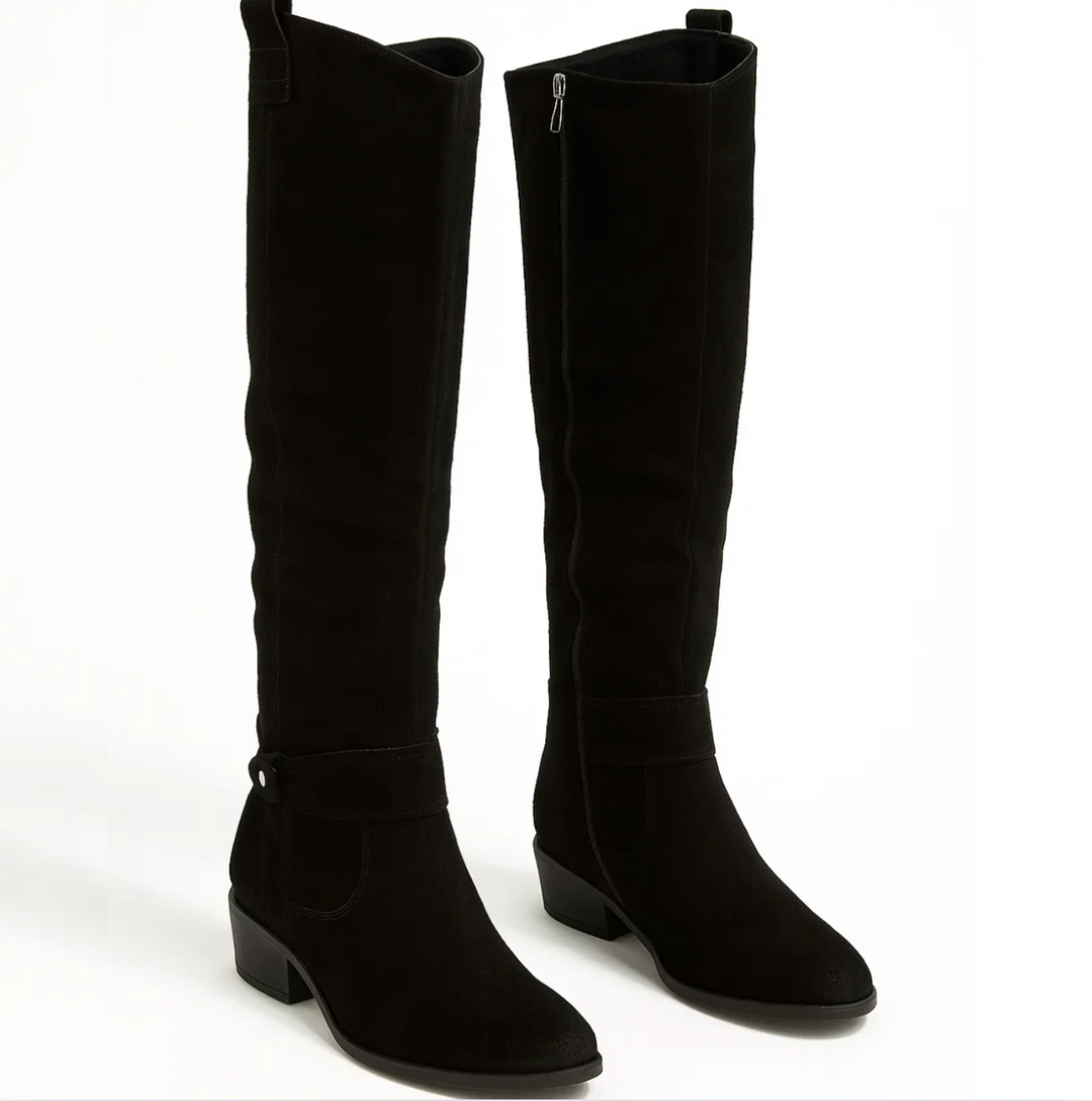 Women's Suede Boots — CORALINE