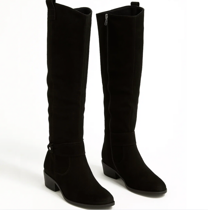 Women's Suede Boots — CORALINE