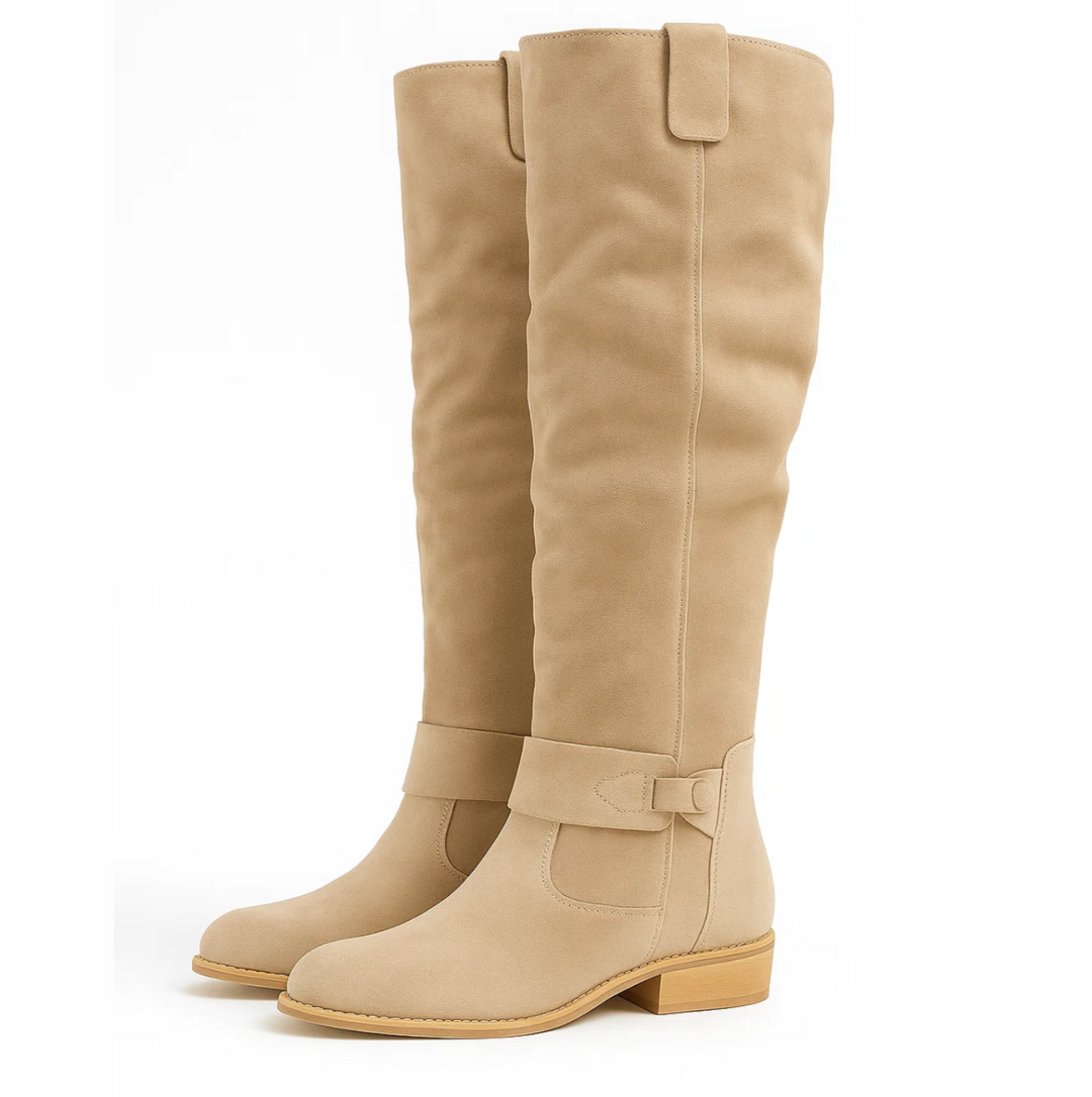 Women's Suede Boots — CORALINE