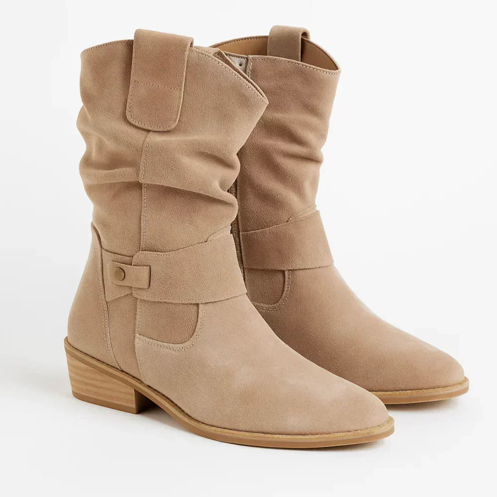 Women's Suede Boots — SUEVANAE