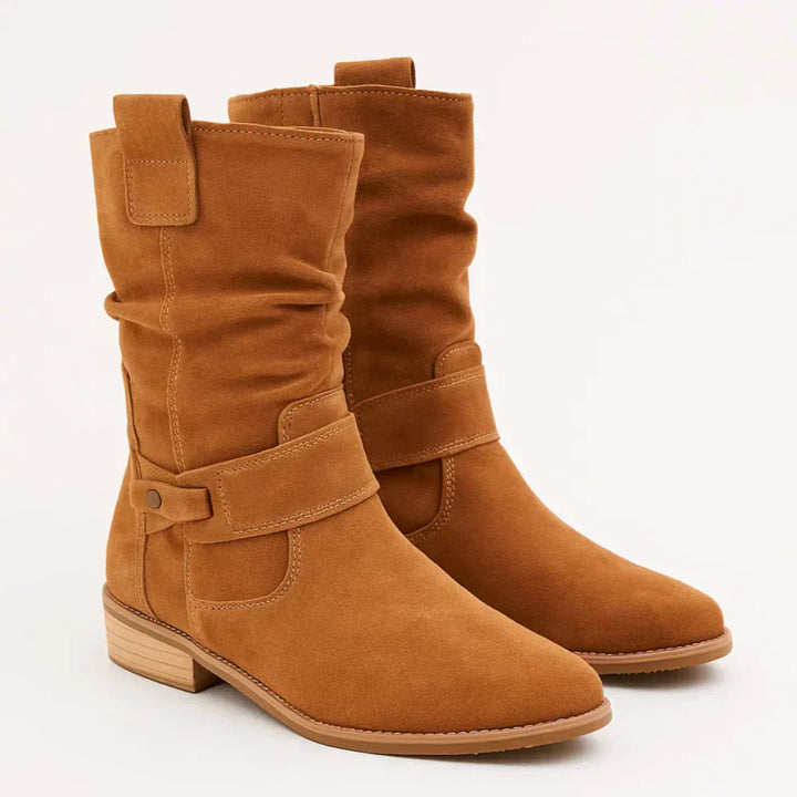 Women's Suede Boots — SUEVANAE
