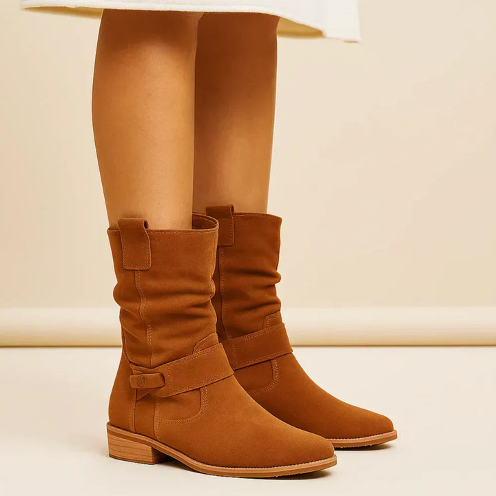 Women's Suede Boots — SUEVANAE