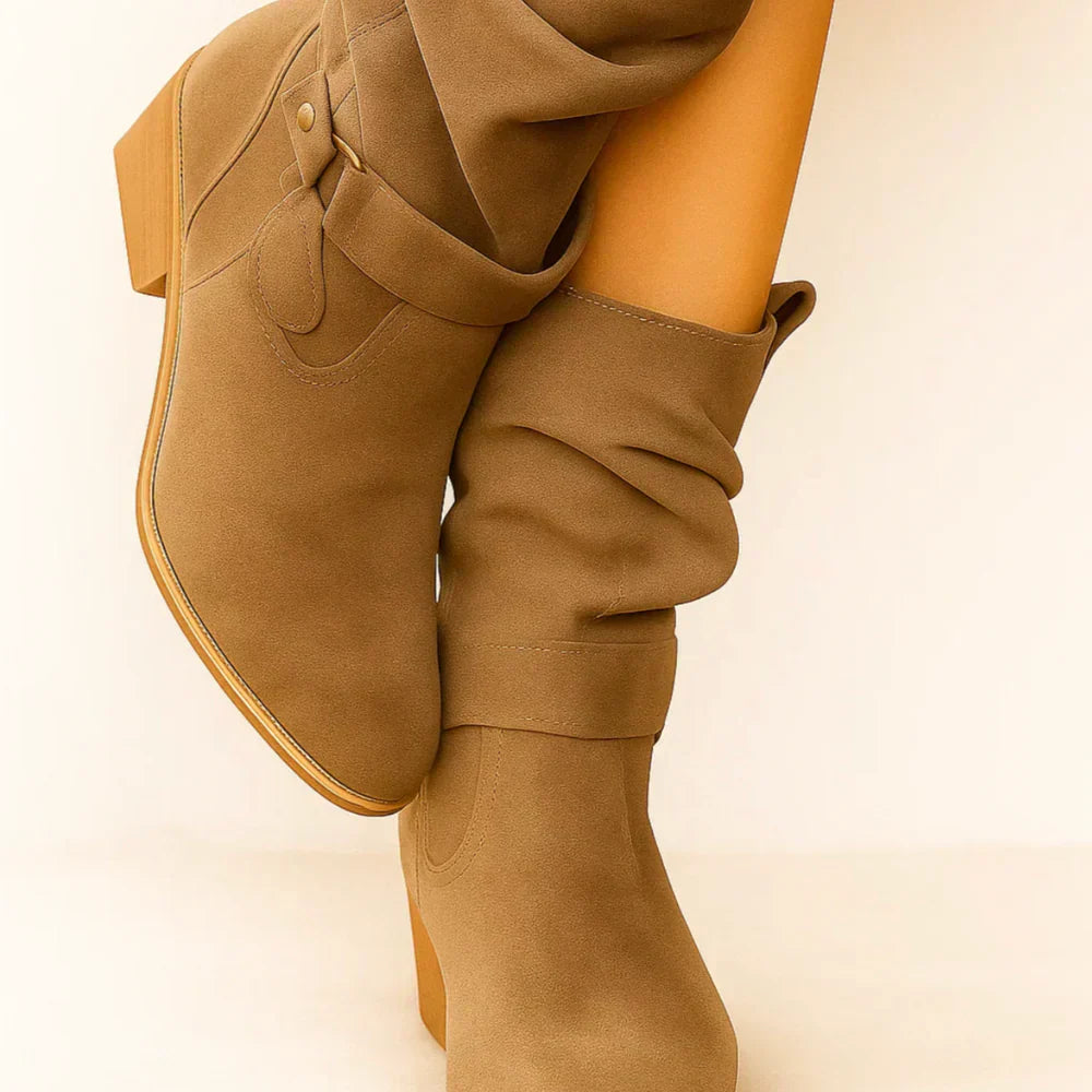 Women's Suede Boots — SUEVANAE