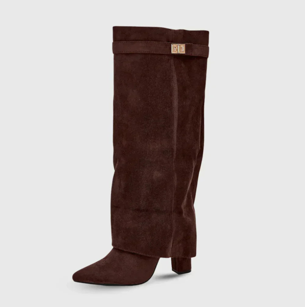 Women's Suede Boots — SUEDORA