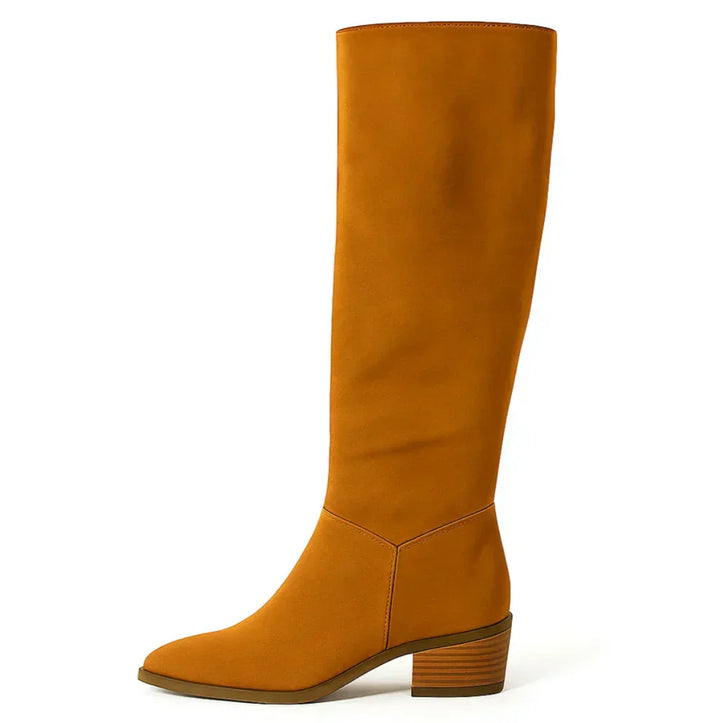Women's Suede Boots — VELVÉNA