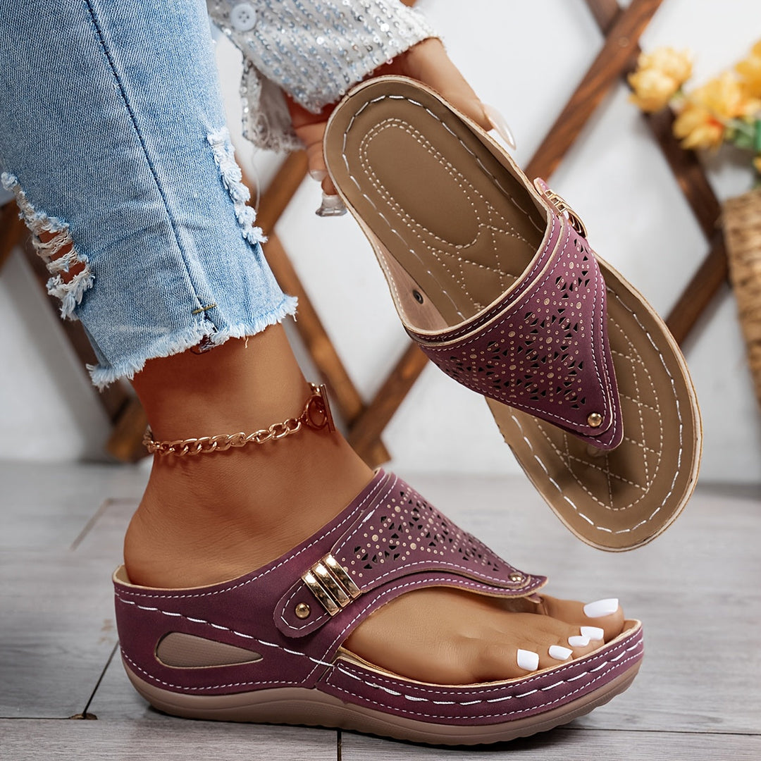 Rowena London women's orthopaedic comfort sandals with cushioned arch support