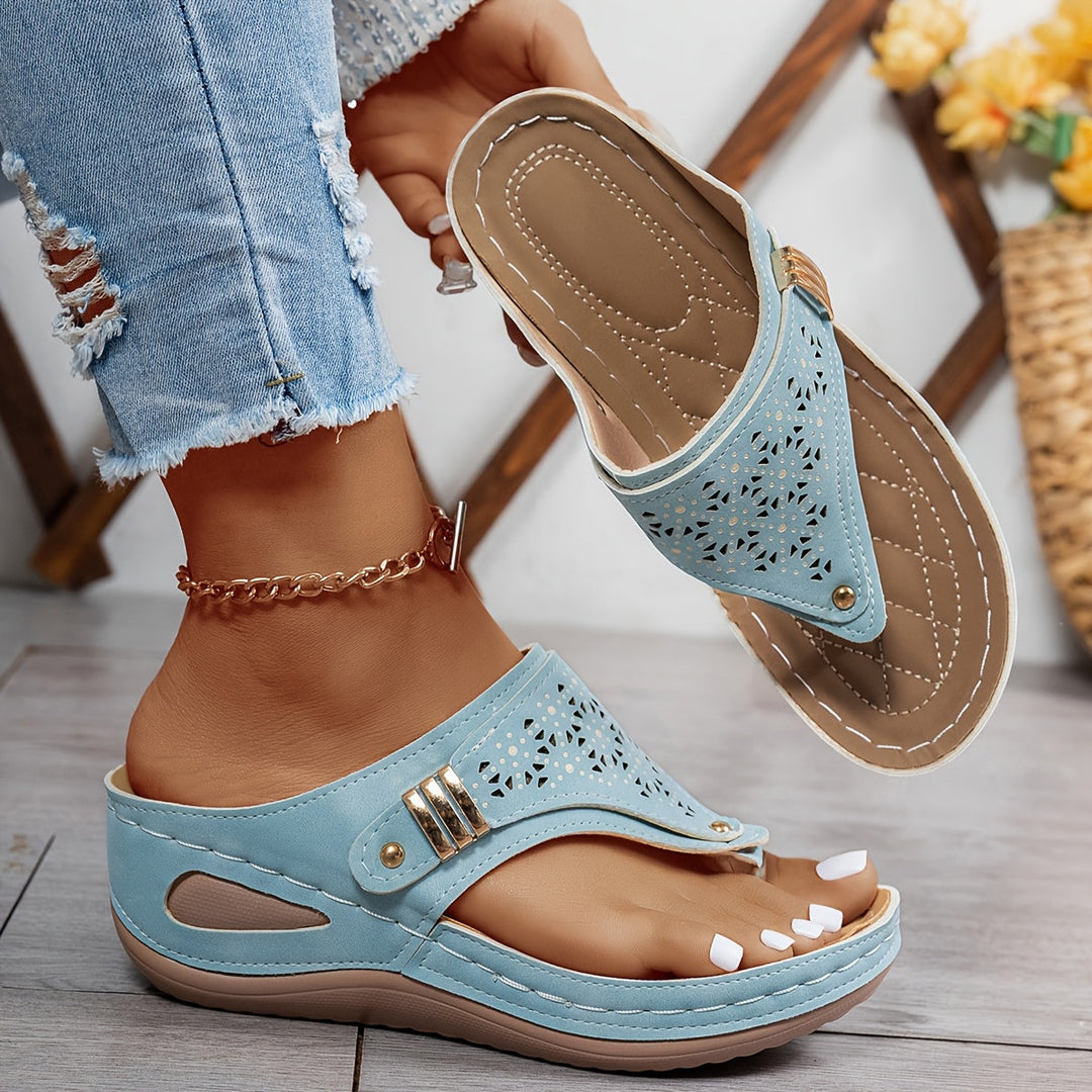 Rowena London women's orthopaedic comfort sandals with cushioned arch support