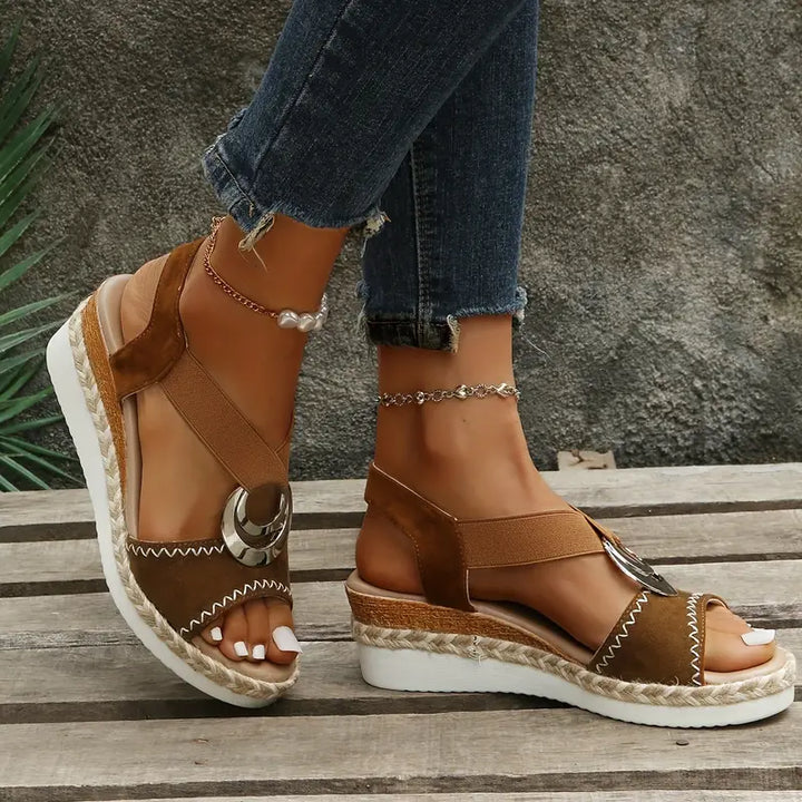 Rowena London women's orthopaedic comfort sandals with cushioned arch support