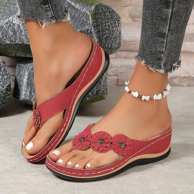 Rowena London women's orthopaedic comfort sandals with cushioned arch support