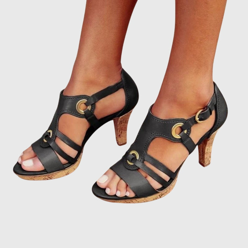 Winifred | Orthopaedic Heels Poise — Black / 2.5