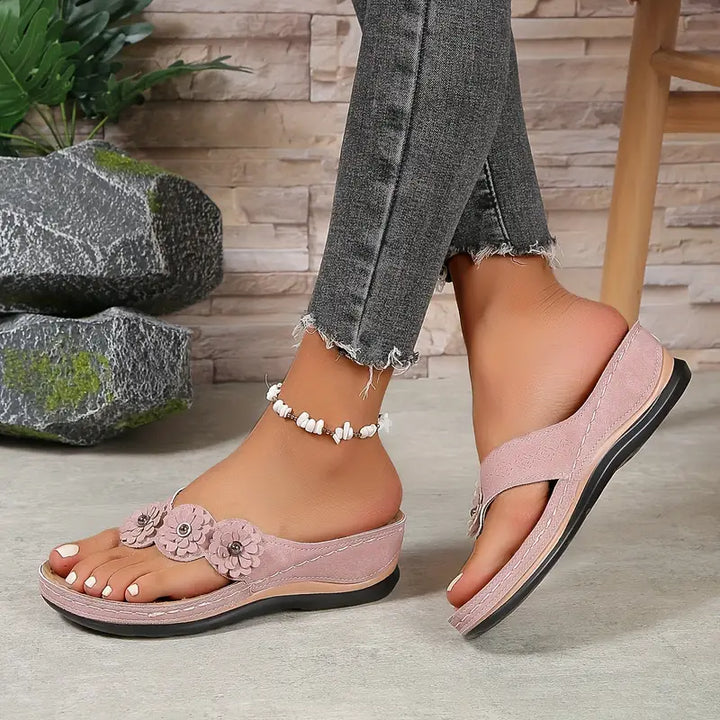 Rowena London women's orthopaedic comfort sandals with cushioned arch support