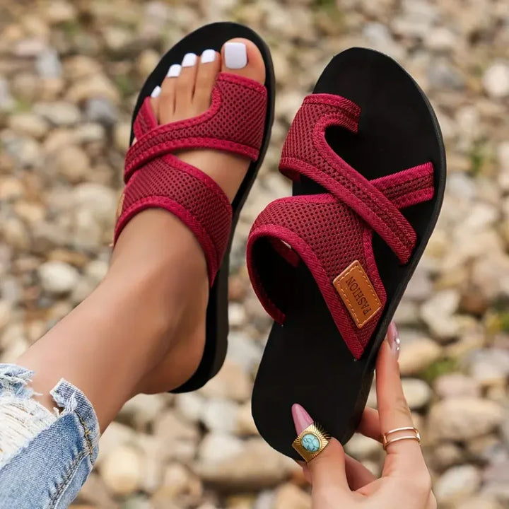 Rowena London women's orthopaedic comfort sandals with cushioned arch support