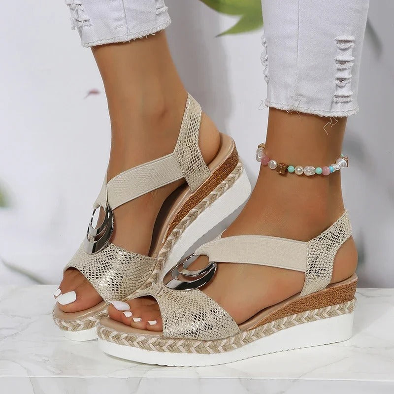Rowena London women's orthopaedic comfort sandals with cushioned arch support