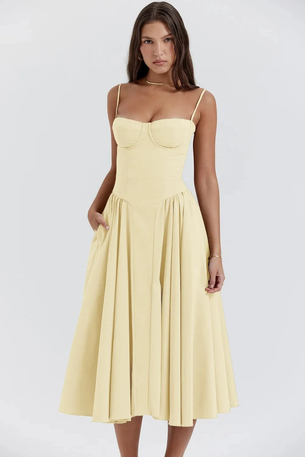 Women's Midi Dresses — CHARMONE