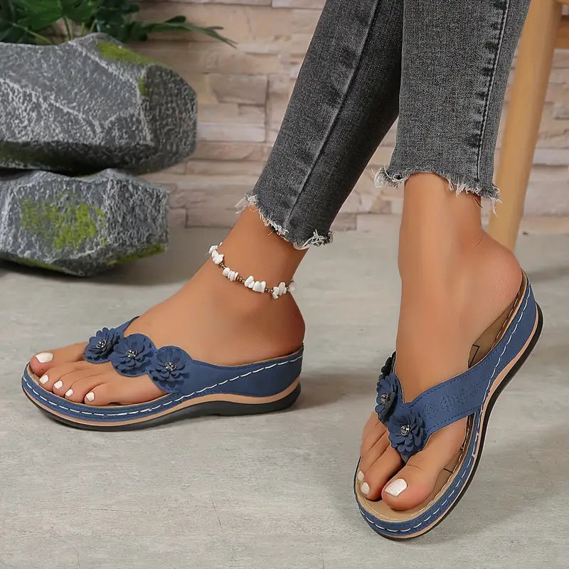 Rowena London women's orthopaedic comfort sandals with cushioned arch support