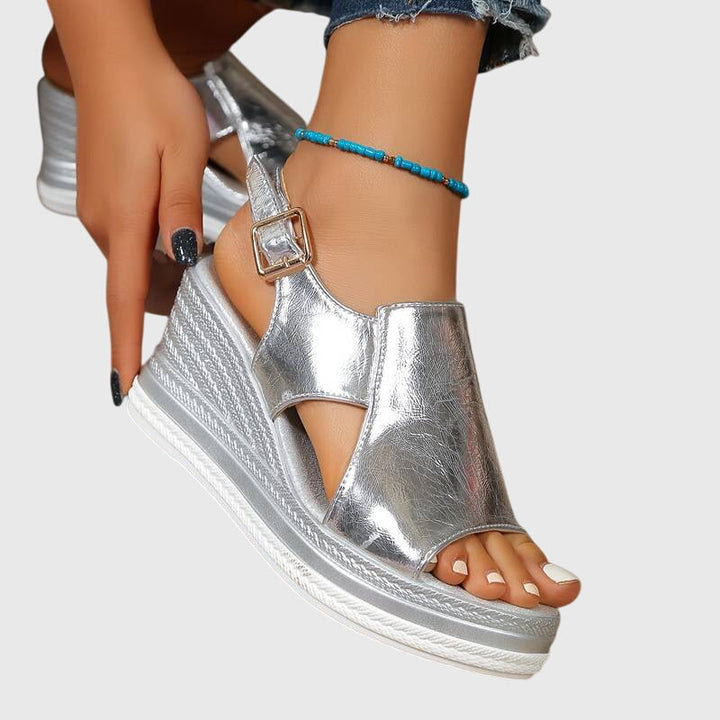 Rowena London women's orthopaedic comfort sandals with cushioned arch support