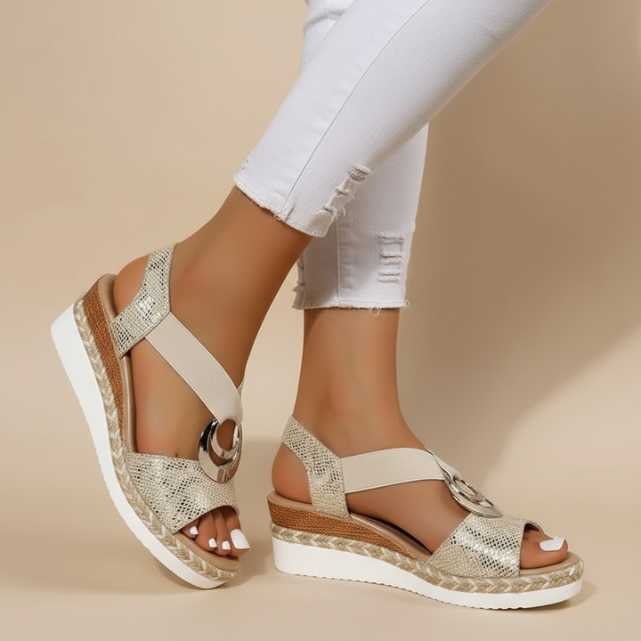 Rowena London women's orthopaedic comfort sandals with cushioned arch support