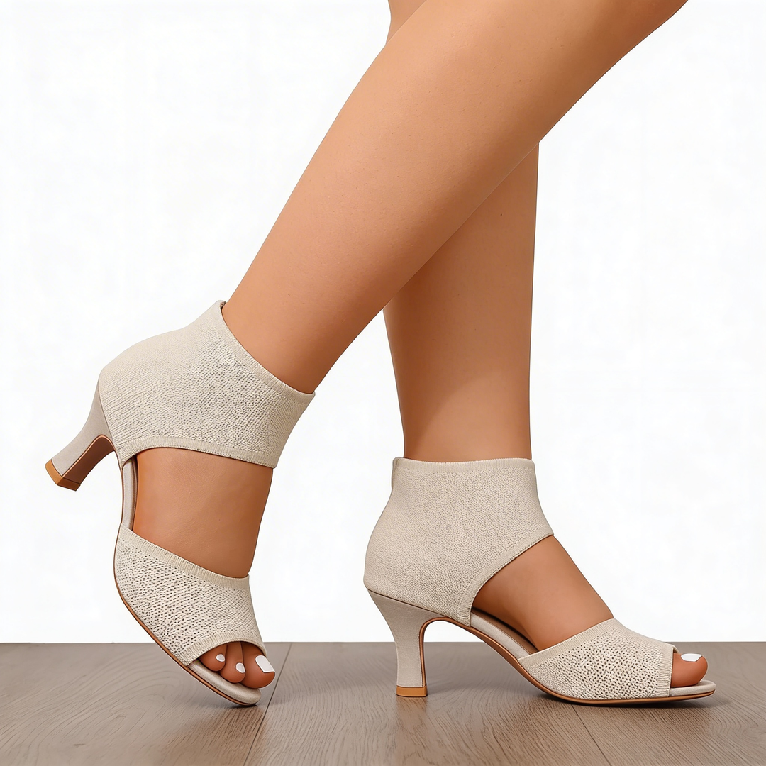 Beatrice | Orthopaedic Heels Poise — Beige / 2.5