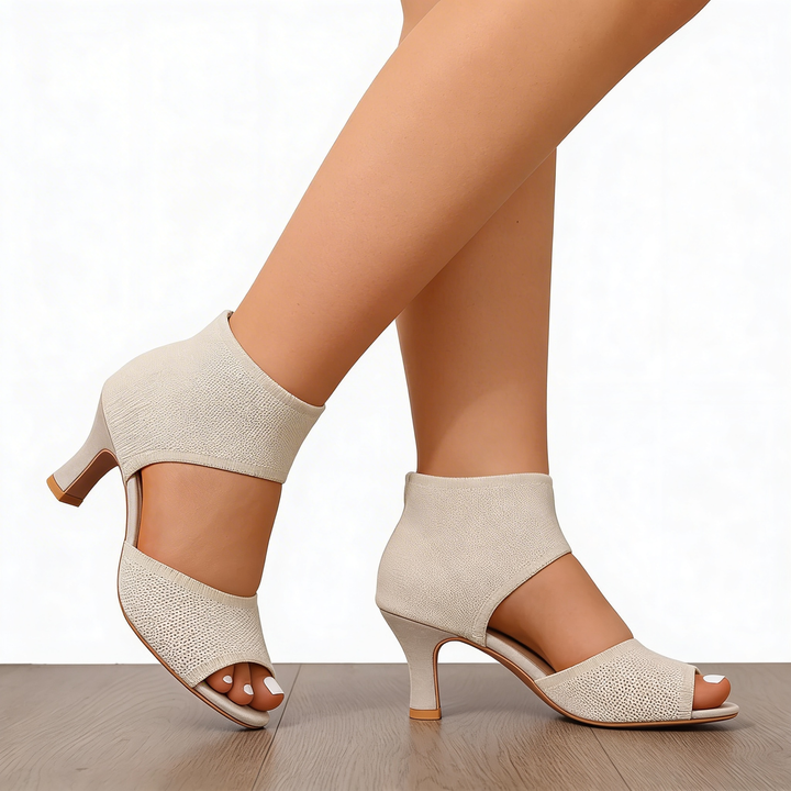 Beatrice | Orthopaedic Heels Poise — Beige / 2.5