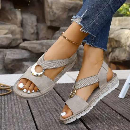 Rowena London women's orthopaedic comfort sandals with cushioned arch support