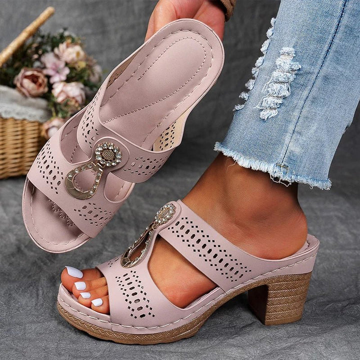 Rowena London women's orthopaedic comfort sandals with cushioned arch support