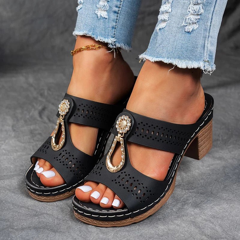 Rowena London women's orthopaedic comfort sandals with cushioned arch support