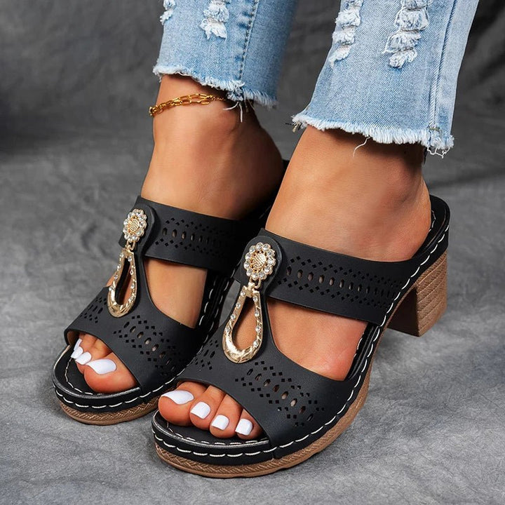 Rowena London women's orthopaedic comfort sandals with cushioned arch support