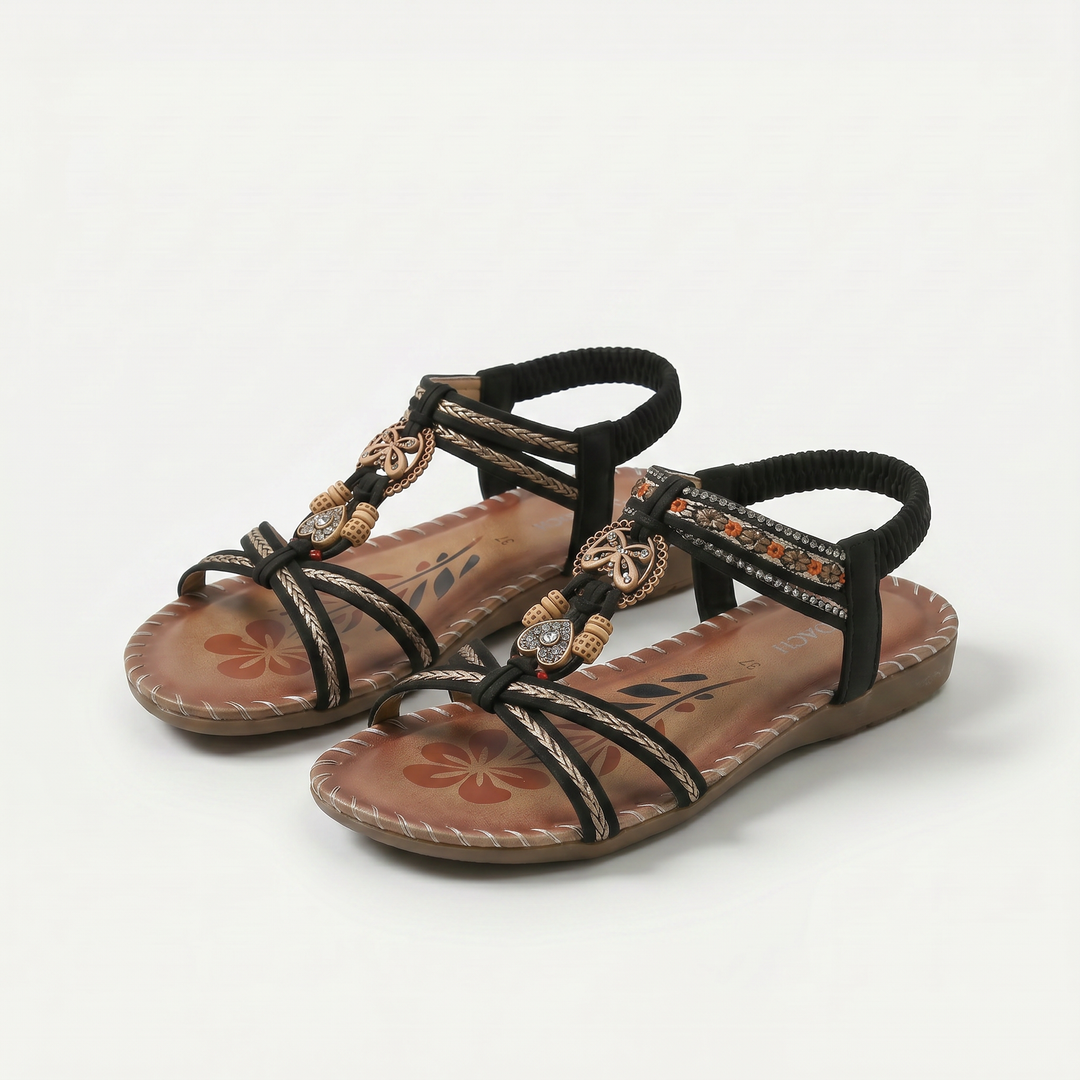 Rowena London women's orthopaedic comfort sandals with cushioned arch support